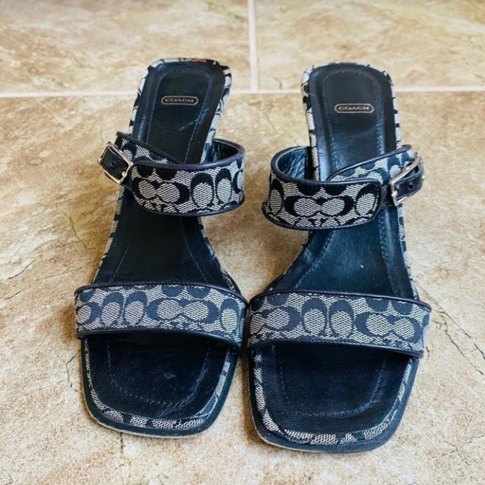 Coach Genny Heels/Sandals